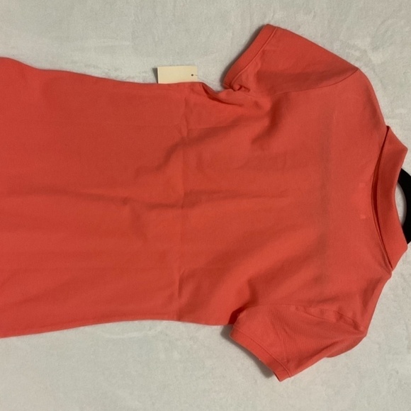 Aeropostale Women's Salmon Short Sleeve Polo Shirt Size Medium‎ - Picture 6 of 6